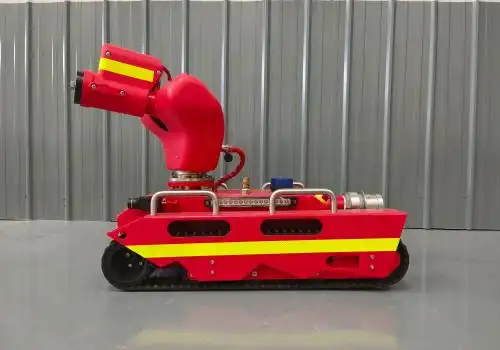 Smallest Fire Robot vs Large Fire Fighting Robot Comparison